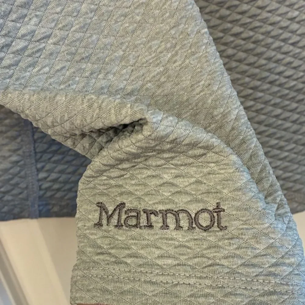 MARMOT Funnel Neck Long Sleeve Pullover Gray Women’s Size Medium
